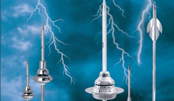 Kim thu sét tiên đạo có nhiều cải tiến so với kim thu sét truyền thống.