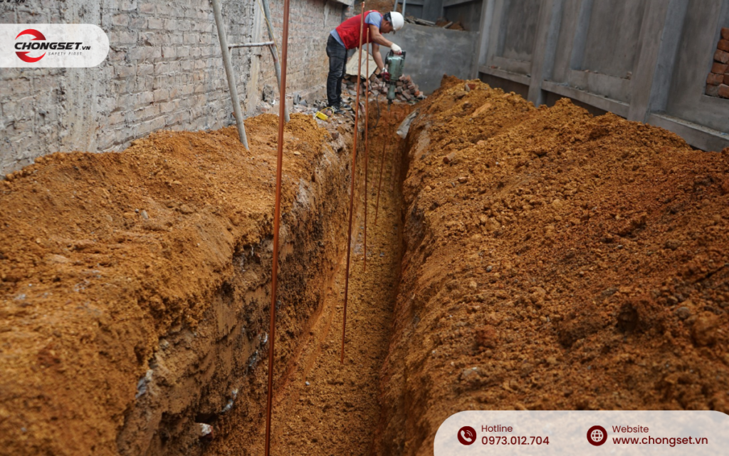 Cọc tiếp địa nhà Goldweld trong hệ thống chống sét lan truyền