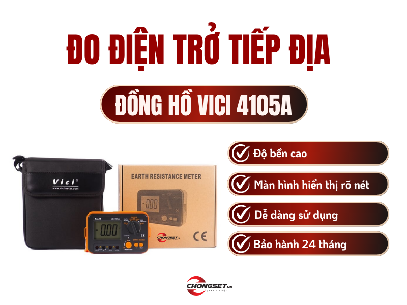 Đồng hồ đo điện trở tiếp địa