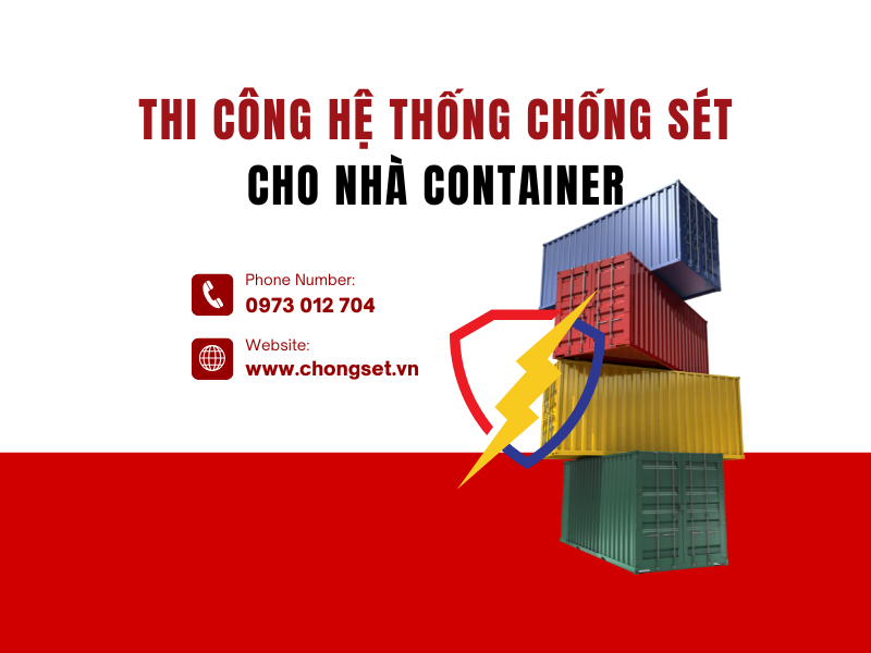 Chống sét cho nhà container