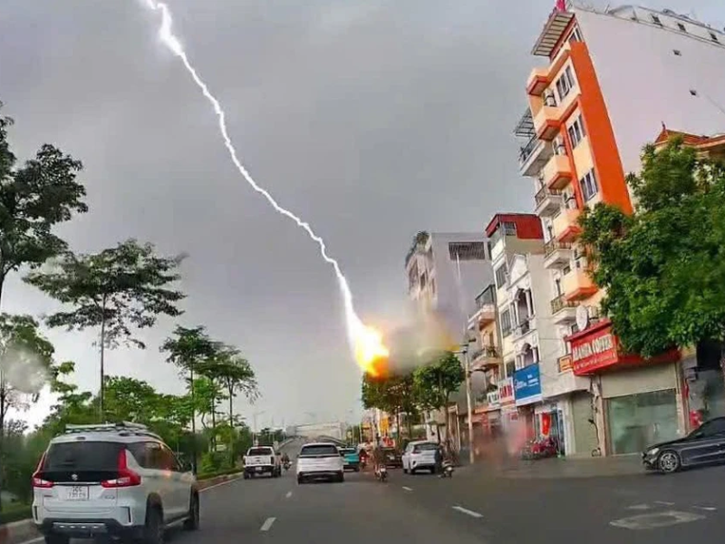 thực trạng sét đánh tại Việt Nam